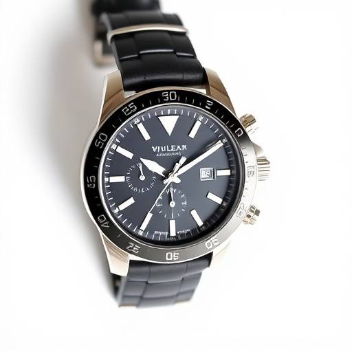 Product shot of a luxury watch on a white background.